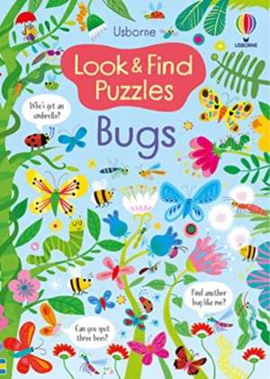 Look and Find Puzzles Bugs de Kirsteen Robson