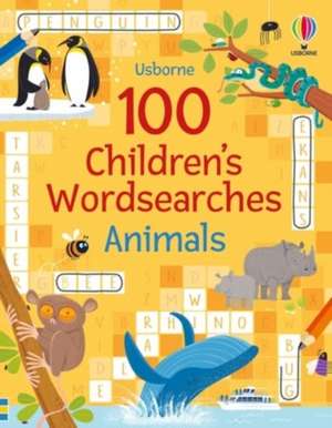 100 Children's Wordsearches: Animals de Phillip Clarke