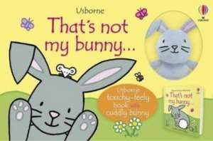 That's not my bunny... book and toy de Fiona Watt