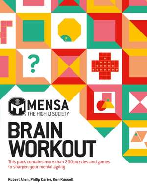 Russell, K: Mensa Brain Workout Pack de Philip Carter