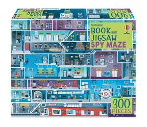 Usborne Book and Jigsaw Spy Maze de Kate Nolan