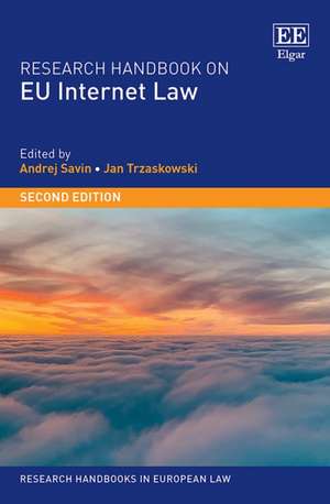 Research Handbook on EU Internet Law de Andrej Savin