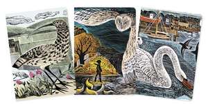 Angela Harding: Wildlife Set of 3 Standard Notebooks de Flame Tree Studio