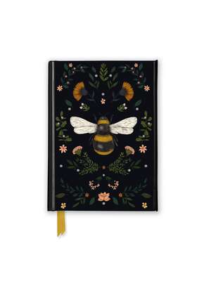 Jade Mosinski: Bee (Foiled Pocket Journal) de Flame Tree Studio