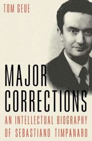 Major Corrections de Tom Geue