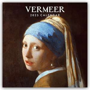 Johannes Vermeer - Jan Vermeer 2025 - 16-Monatskalender de Robin Red