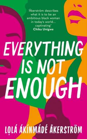 Everything is Not Enough de Lola Akinmade Akerstrom