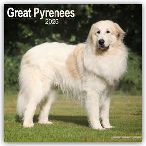 Great Pyrenees - Pyrenäenhunde 2025 - 16-Monatskalender de Avonside Publishing Ltd