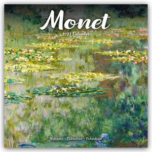 Claude Monet 2025 - 16-Monatskalender de Avonside Publishing Ltd