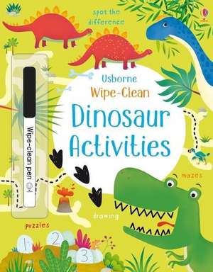 Wipe-Clean Dinosaur Activities de Kirsteen Robson