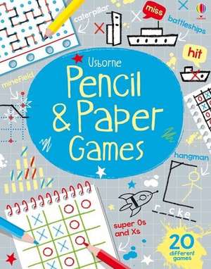 Pencil and Paper Games de Simon Tudhope