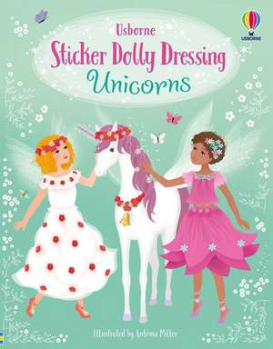 Sticker Dolly Dressing Unicorns de Fiona Watt