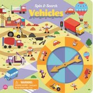 Spin & Search Vehicles de Igloobooks