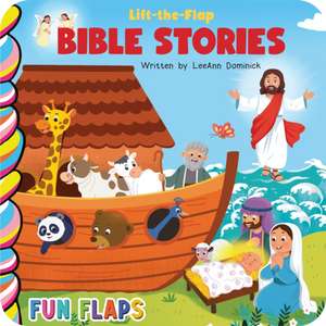 Bible Stories Fun Flaps de Leeann Dominick