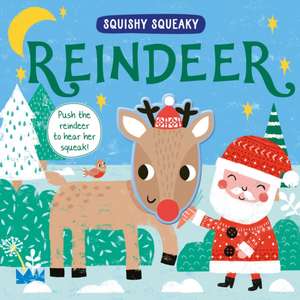 Squishy Squeaky Reindeer de Louise Anglicas