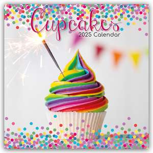 Cupcakes 2025 - 16-Monatskalender de The Gifted Stationery Co. Ltd