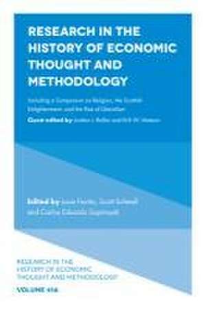 Research in the History of Economic Thought and – Including a Symposium on Religion, the Scottish Enlightenment, and the Rise of Liberalism de Luca Fiorito