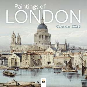 London Museum: Paintings of London 2025 Wall Calendar de Flame Tree Studio