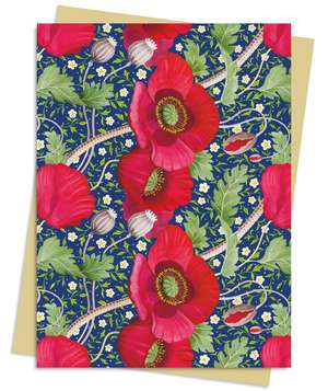 Bex Parkin: Red Poppies Greeting Card Pack: Pack of 6 de Flame Tree Studio