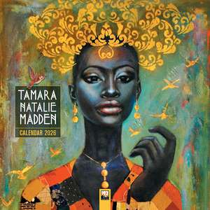 Tamara Natalie Madden Wall Calendar 2026 (Art Calendar) de Flame Tree Studio