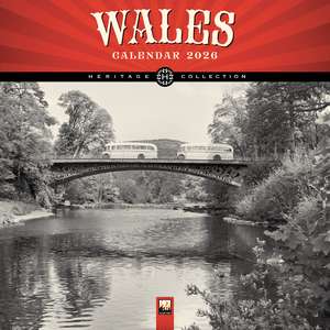 Wales Heritage Wall Calendar 2026 (Art Calendar) de Flame Tree Studio