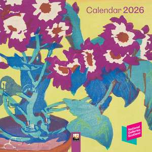 National Galleries Scotland Mini Wall Calendar 2026 (Art Calendar) de Flame Tree Studio