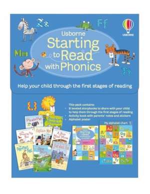 Starting to Read with Phonics de Usborne