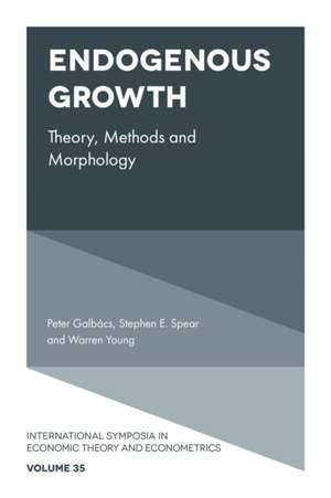 Endogenous Growth de Peter Galbacs