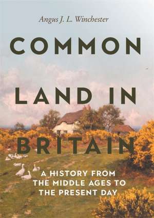 Common Land in Britain de Angus J L Winchester