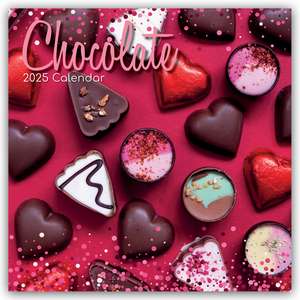 Chocolate - Schokoloade 2025 - 12-Monatskalender de The Gifted Stationery Co. Ltd