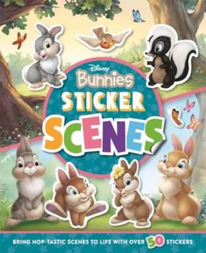 Disney Bunnies: Sticker Scenes de Walt Disney