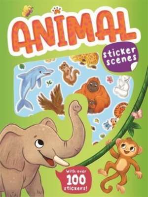 Animal Sticker Scenes de Igloo Books