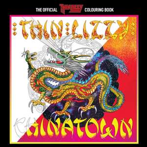 The Official Thin Lizzy Colouring Book de Rock N' Roll Colouring