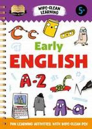 Help with Homework Early English: Fun Learning Activities with Wipe-Clean Pen de Igloobooks