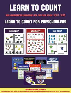 Learn to count for preschoolers de James Manning