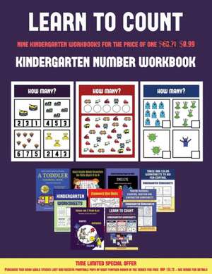 Kindergarten Number Workbook (Learn to count for preschoolers) de James Manning