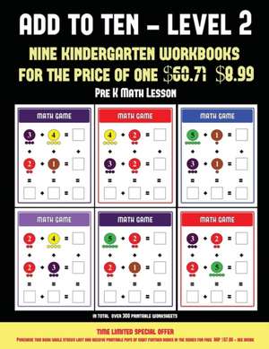 Pre K Math Lesson (Add to Ten - Level 2) de James Manning