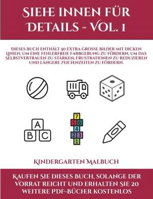 Kindergarten Malbuch (Siehe innen für Details - Vol. 1) de Jessica Windham