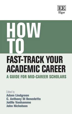 How to Fast–Track Your Academic Career – A Guide for Mid–Career Scholars de Adam Lindgreen