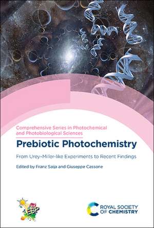 Prebiotic Photochemistry de Franz Saija