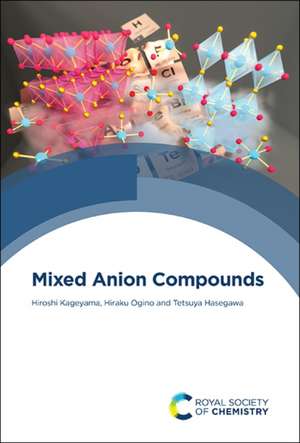 Mixed-Anion Compounds de Hiroshi Kageyama