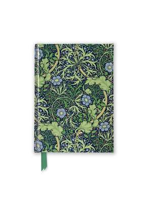 William Morris: Seaweed (Foiled Pocket Journal) de Flame Tree Studio