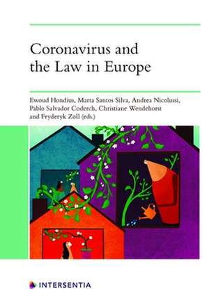 Coronavirus and the Law in Europe de Ewoud Hondius