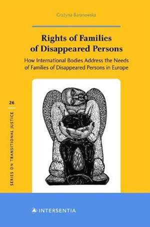 RIGHTS FAMILIES DISAPPEARED PERSONS