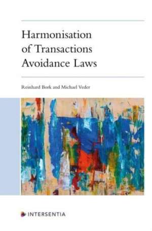 HARMONISATION TRANSACTIONS AVOIDANCE LH de Reinhard Bork