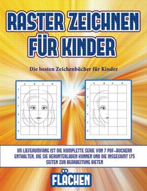 Die besten Zeichenbücher für Kinder (Raster zeichnen für Kinder - Flächen) de James Manning