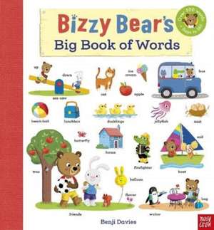 Bizzy Bear's Big Book of Words de Benji Davies