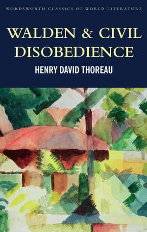 Walden & Civil Obedience de Henry Claridge