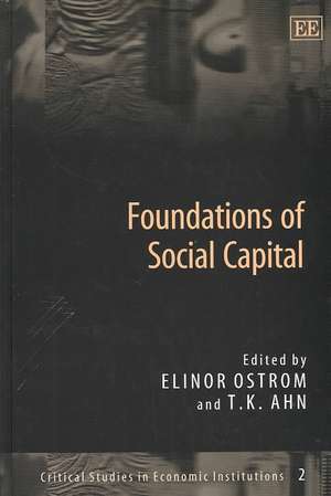 Foundations of Social Capital de Elinor Ostrom