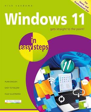 Windows 11 in easy steps de Nick Vandome